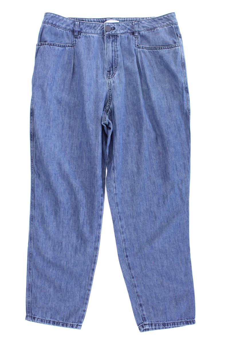 Gerry Weber Regular Jeans Gr. 42 blau aus Baumwolle