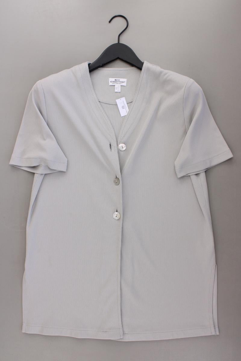Best Connections Vintage Shirt Gr. 40/42 Kurzarm grau aus Polyester